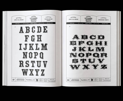 Vault Editions: Sign Painter & Lettering Artist Reference Book