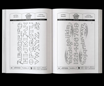 Vault Editions: Sign Painter & Lettering Artist Reference Book