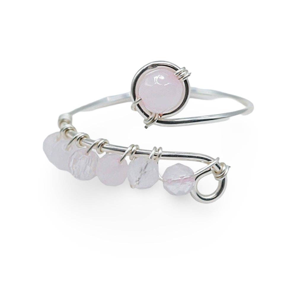 Adjustable Gemstone Ring