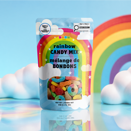 Rainbow Candy Mix | Colourful Sweet Candy | 340g
