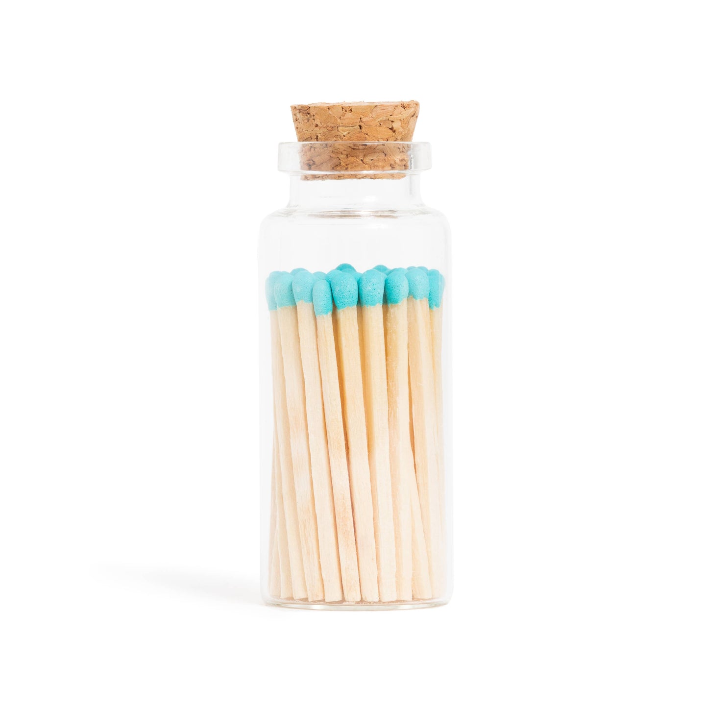 Colour Tip Matches in Medium Corked Vial