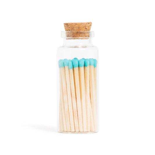 Colour Tip Matches in Medium Corked Vial