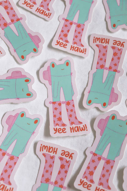 Yee Haw, I’m a Cowboy! | Glossy Waterproof Vinyl Sticker
