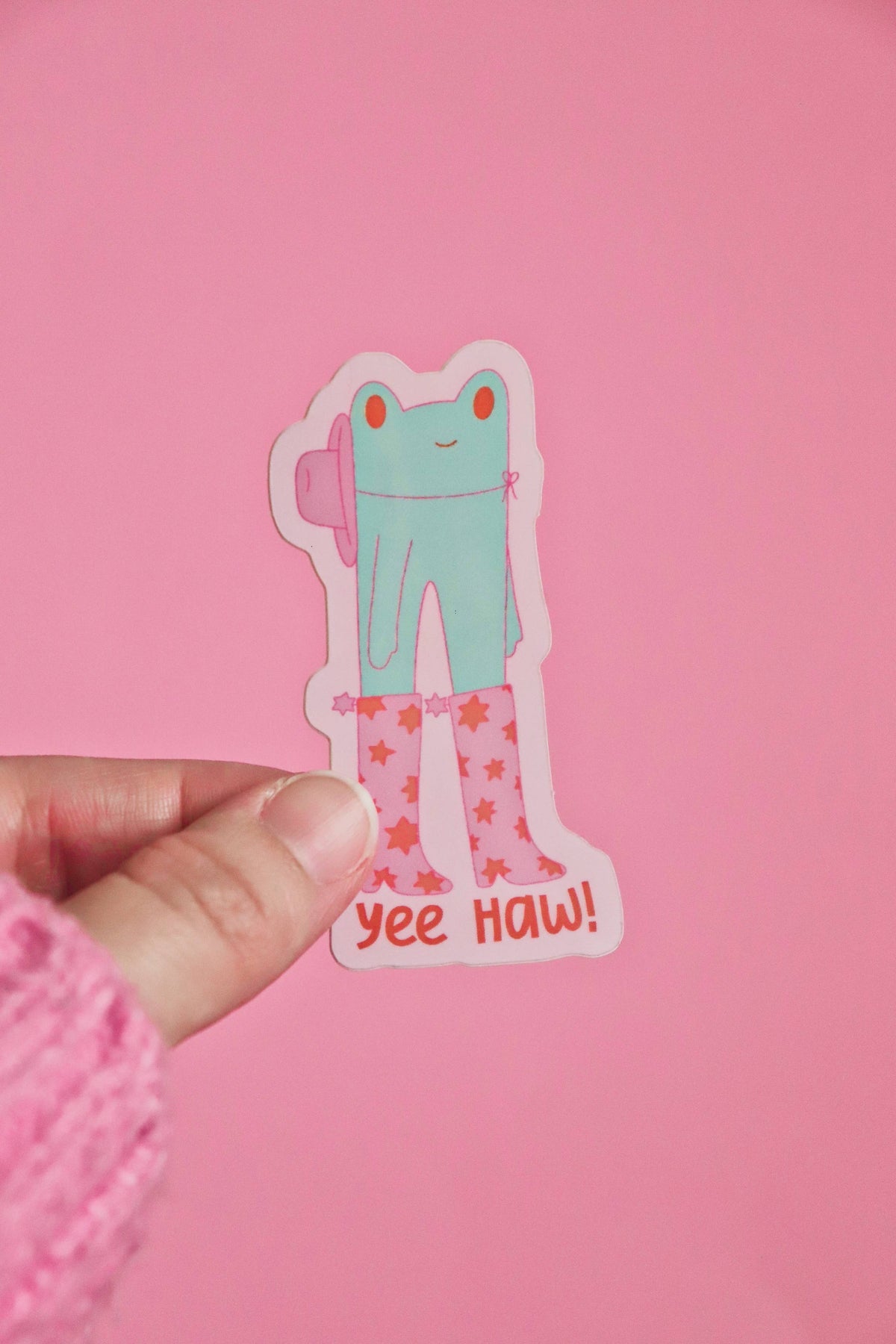 Yee Haw, I’m a Cowboy! | Glossy Waterproof Vinyl Sticker
