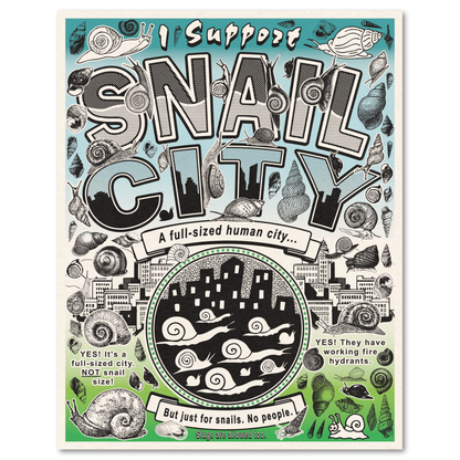 “Snail City” poster