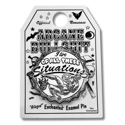 "Situations" Enamel Pin