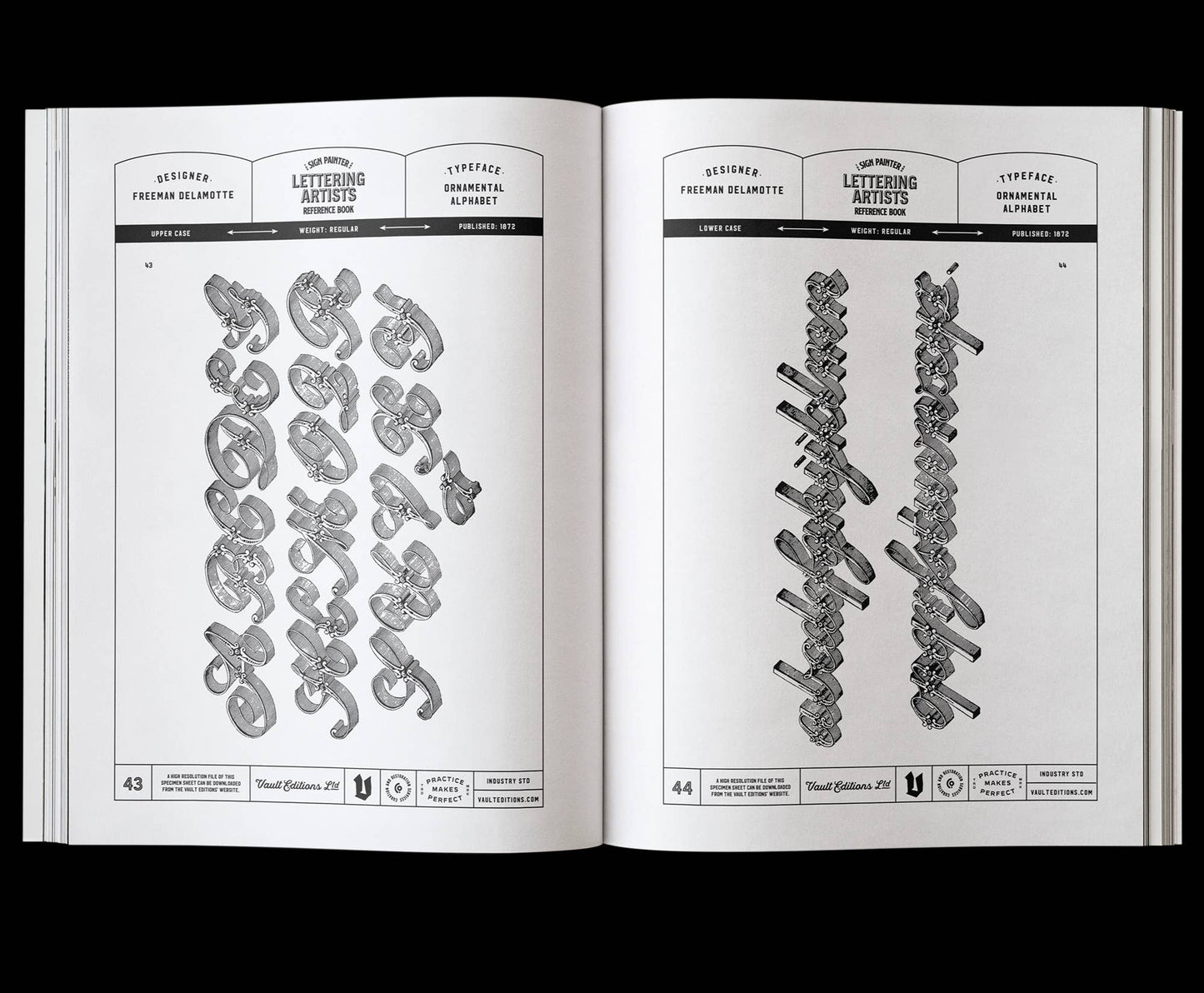 Vault Editions: Sign Painter & Lettering Artist Reference Book