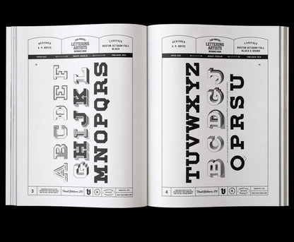 Vault Editions: Sign Painter & Lettering Artist Reference Book