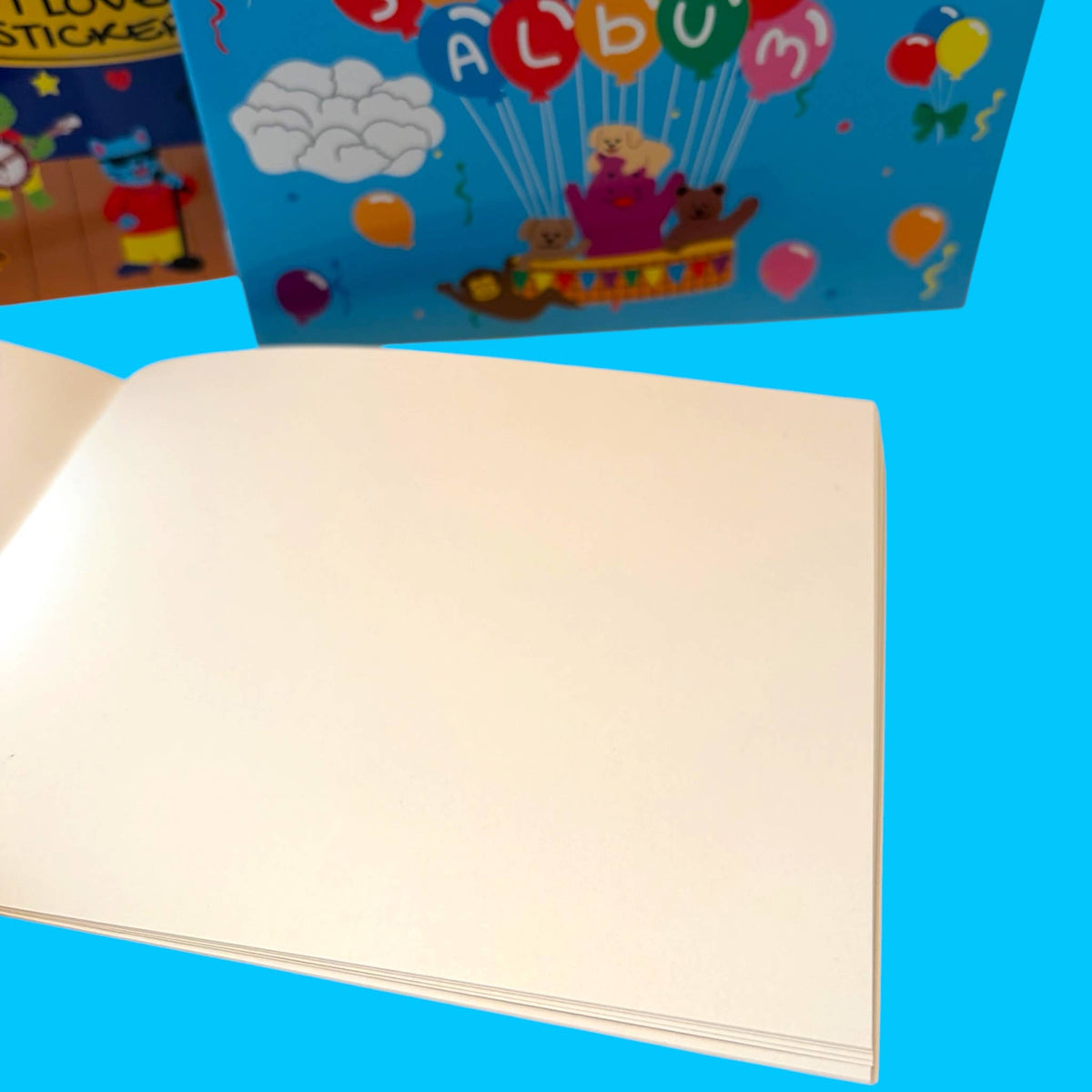 I Love Stickers - Blank Sticker Album for Collecting