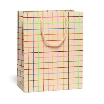 Color Grid Medium Gift Bag