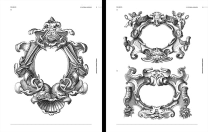 Vault Editions: Frames, Borders & Cartouches Reference Book