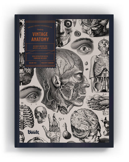 Vault Editions: Vintage Anatomy Reference Book