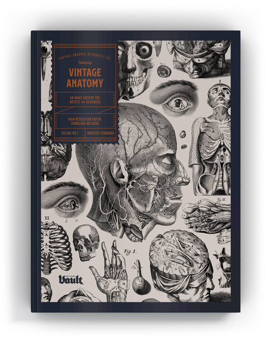 Vault Editions: Vintage Anatomy Reference Book