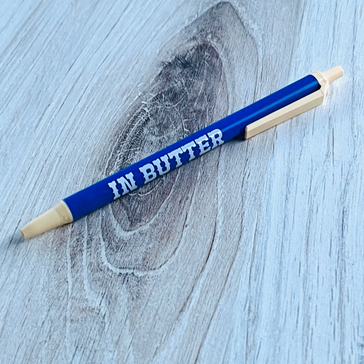 In Butter We Trust - Bic Clic Stic Pen